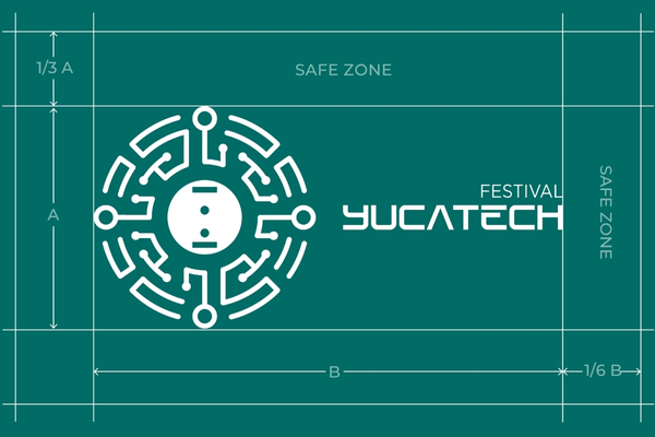 Diagrama de zona de seguridad del logo horizontal (JPG)